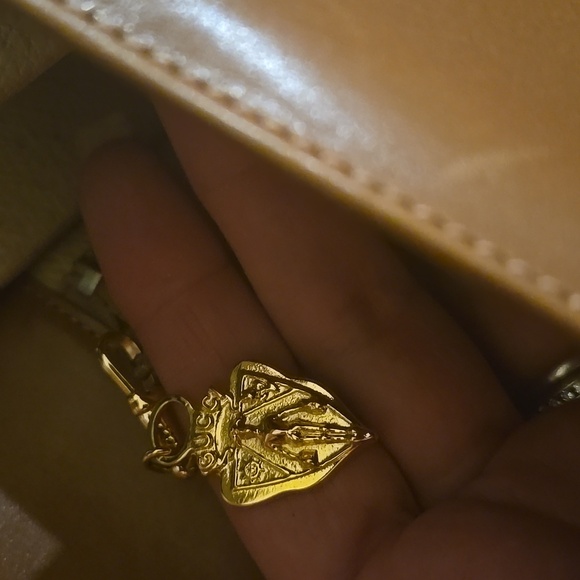 Gucci Rare VINTAGE Tan Leather Shoulder Bag - Picture 10 of 16